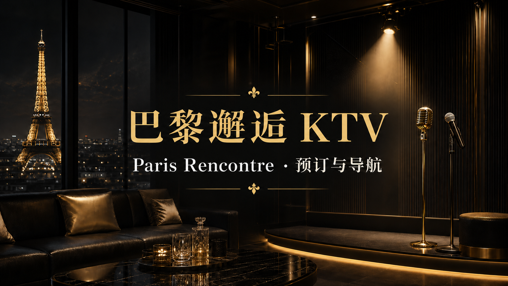 巴黎邂逅 KTV，Paris Rencontre，预订与导航